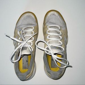 Adidas by Stella McCartney white/yellow sneakers